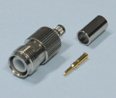 TNC-förlängningskontakt hane reverse press RG-58U