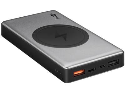 PowerBank reservkraftkälla 10Ah + trådlös QC-laddare