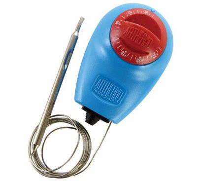 Justerbar kapillärtermostat IP40 -35...+35°C 15A 400Vac (ARTH093)