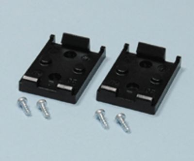 DIN-skenfästepar i plast EN50022