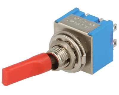 Spakbrytare 2xON-ON 6A 125Vac