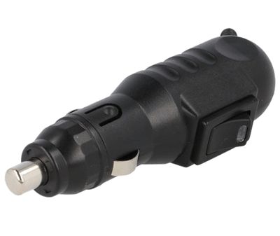 Tändaruttag med strömbrytare och säkring 12Vdc 8A