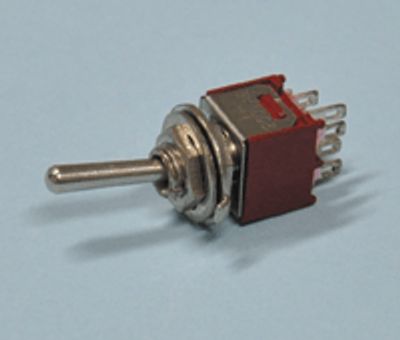 Spakbrytare 3A 125Vac 2xON-OFF-ON