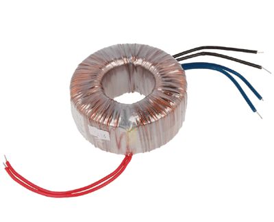 Ringkärnetransformator 250VA 2x28Vac 2x4,46A