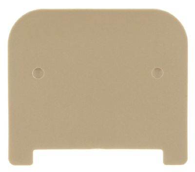 Gruppavskiljareplatta för SRK-seriens radplintar beige (2002.2)