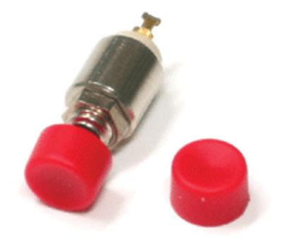 Knapp för 9500-seriens knappar, 6,5 mm röd