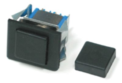 Knopp för 18800-seriens knappar, svart