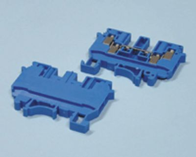 Radskenaanslutning 4,0 mm² blå