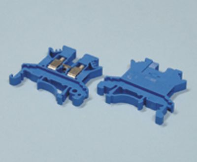 Radskenaanslutning 2,5 mm² blå