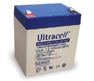 Blygelbatteri 12V 4Ah