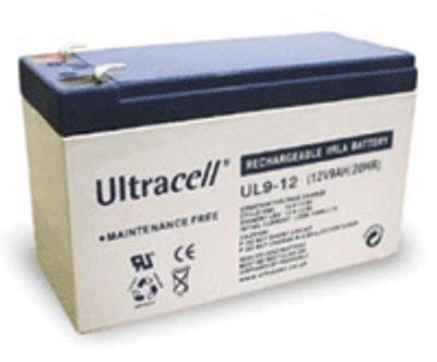 Blygelbatteri 12V 9Ah