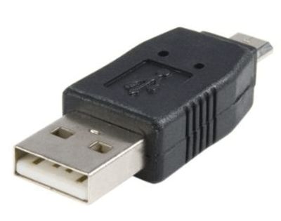 USB-kontaktadapter USB-A hane/micro-USB-B hane