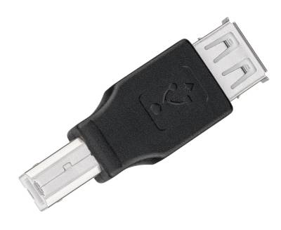 USB-kontaktadapter A-hona/B-hane