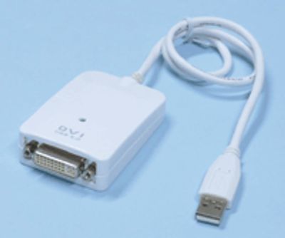 USB/DVI-omvandlare (DVI-skärm till USB-port) *