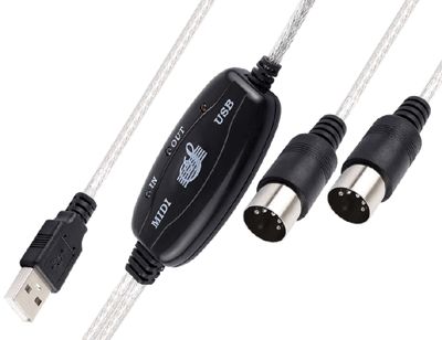 USB/MIDI-anslutningskabel 1,9m (UA0037N)