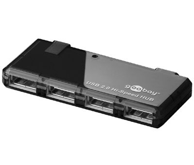 USB-hubb 4-port USB 2.0