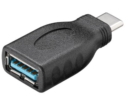 USB-kontaktadapter USB-C-hane/USB-A-hona OTG