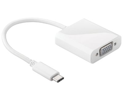 USB-C / VGA-adapter (USB-C-port till VGA-anslutning)