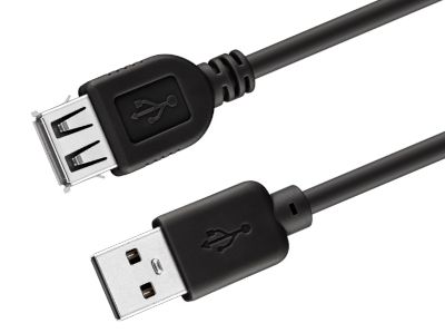 USB-förlängningskabel A/A 0,6m