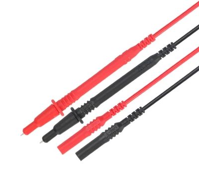 Mätinstrumentkablar röd/svart 0,9m Cat III 1000V