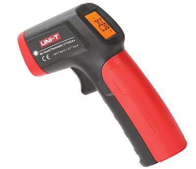 Infraröd termometer med laserljus -20...+400°C