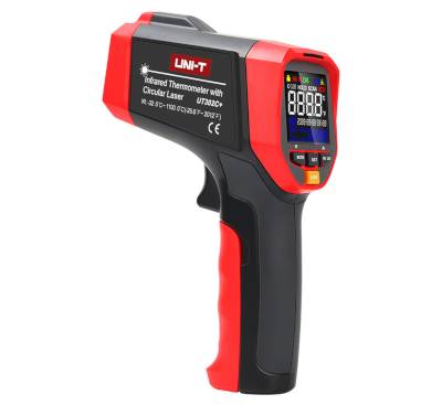 Infraröd termometer med laserljus -32...+1100°C