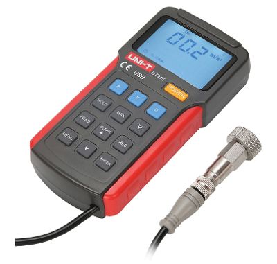 Digital vibrationsmätare med USB-anslutning 0,1-199,9 m/s²
