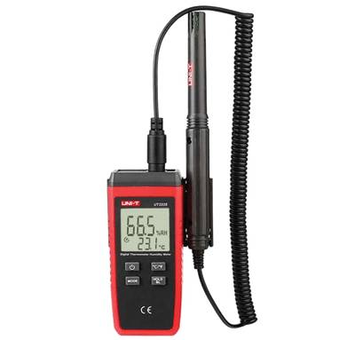 Temperatur- och fuktmätare -10...+60°C / 0-100%