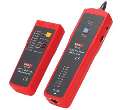 Kabelsökare/testare sändare/mottagare