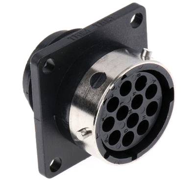 UTG-chassikontakt (Trim Trio) 12-polig hona (UTG01412S)