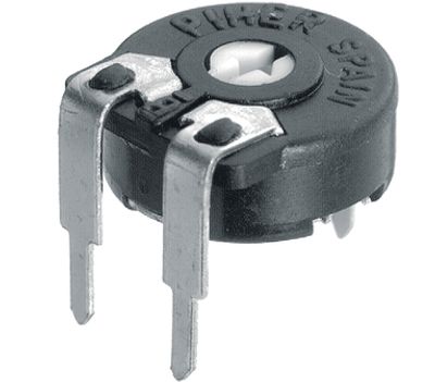 Koltrimmerpotentiometer horisontell modell 5x10mm 250kohm