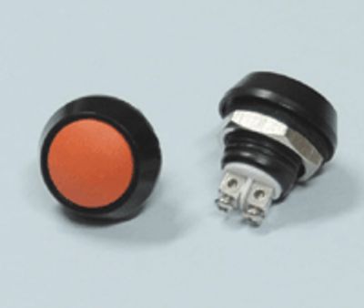 Knapp 1xAV-(PÅ) 2A 36Vdc orange