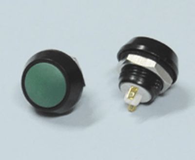 Knapp 1xAV-(PÅ) 2A 36Vdc grön