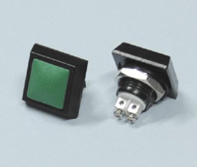 Knapp 1xAV-(PÅ) 2A 36Vdc grön