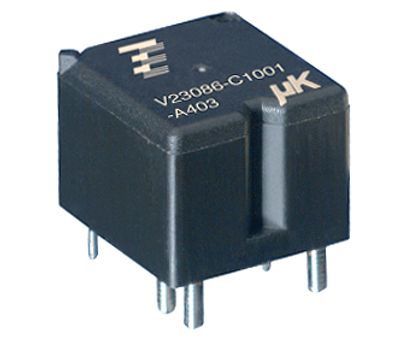 Kretskortrelä 1 växlande kontakt 12Vdc 30A