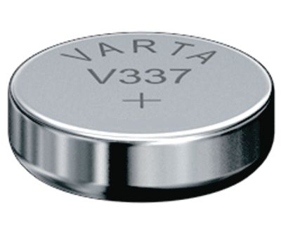 Silveroxidbatteri 1,55V 9mAh 4,8x1,65mm