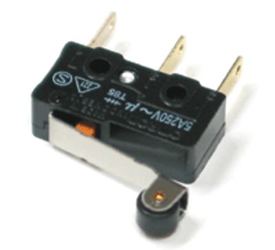 Gränslägesbrytare med rullspak, 3A 250Vac