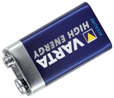 Alkaliskt batteri 9V PP3/6LR61/6LF22