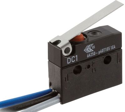 Gränsbrytare med spak/kablar IP67 6A 250Vac (DC1C-C3LC)