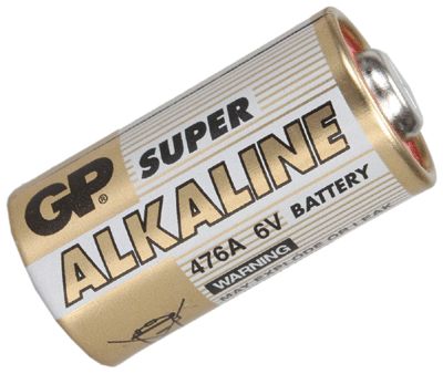 Alkaliskt batteri 6V 105mAh 4G13/4LR44/K28A Alkaliskt batteri 6V 105mAh 4G13/4LR44/K28A