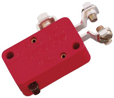 Gränsbrytare med tryckknapp 10A 400Vac skruvanslutning