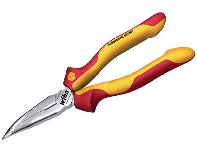 Spetsiga tänger 1000Vav böjda/tandade spetsar 2,8mm/160mm (Z05106-160 / 26728)