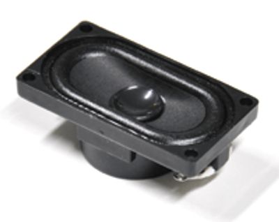 Minihögtalare 8ohm 2W 40x22mm * Minihögtalare 8ohm 2W 40x22mm *