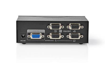 VGA-splitter / linjeförstärkare för 4 monitorer