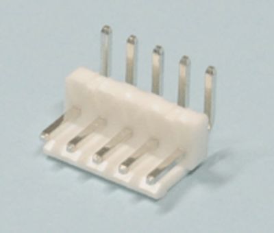 Ramanslutning för kretskort VH-serie 5-polig vinklad