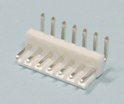 Ramanslutning för kretskort VH-serien 7-polig vinklad