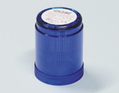 Ljussmodul 50mm 12-240Vac/dc blå