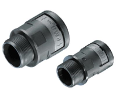 Genomföring för kabelskyddsrör NW-23 PG21 svart