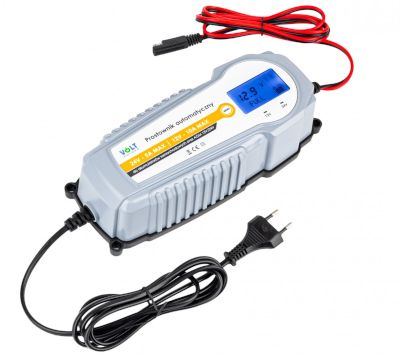 Automatisk laddare 12V 10A / 24V 5A för blybatterier