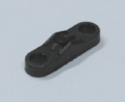 Dragavlastningsbro med skruvfäste 16 mm svart